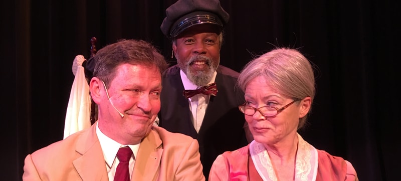 Image of Clarence Gilyard and cast of "Driving Miss Daisy"