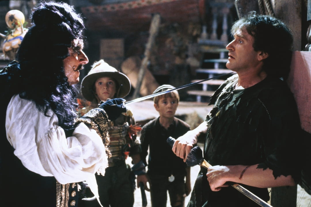 Hook in Concert: Film Still from Hook