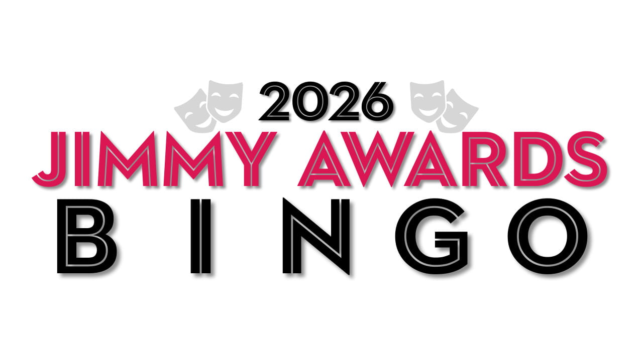 2026 Jimmy Awards Bingo
