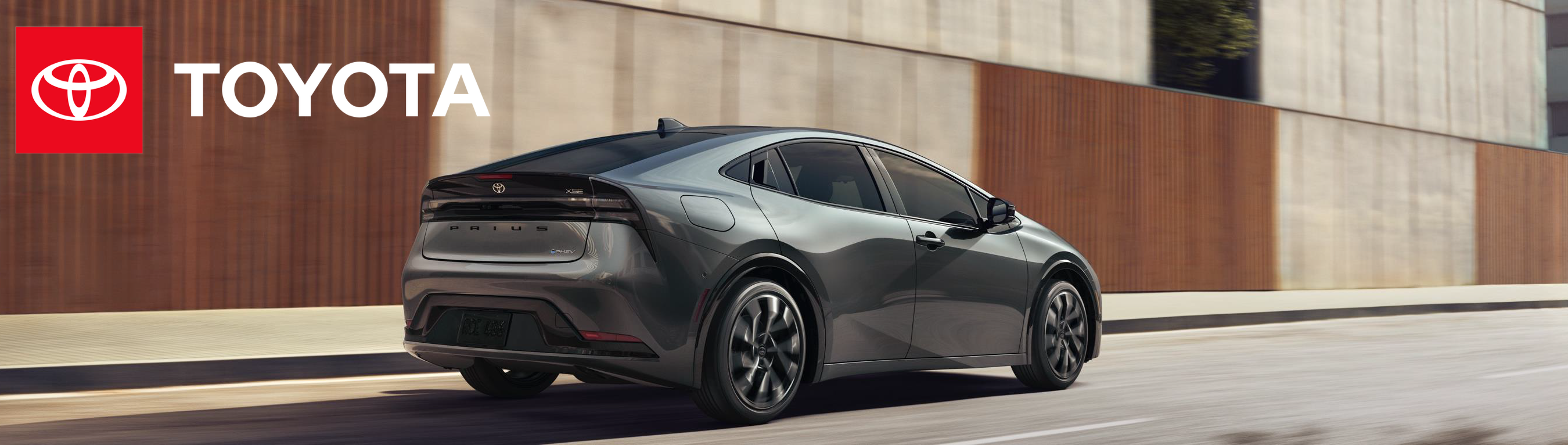 Toyota Sponsor Image with a Toyota Prius