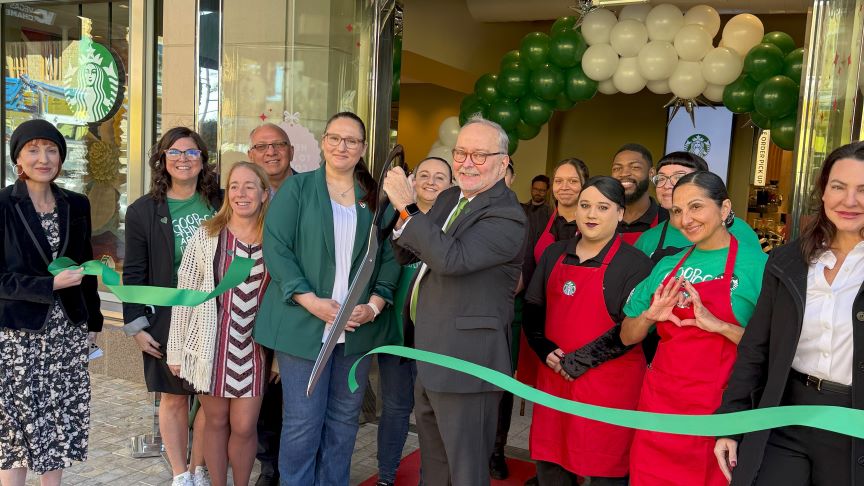 The Smith Center’s Starbucks Grand Opening Ribbon Cutting