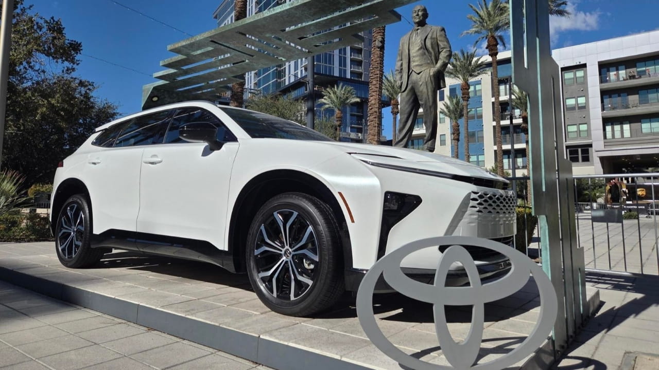 Toyota Car and Sponsor Logo at The Smith Center in Las Vegas