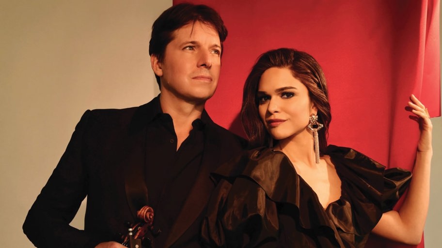 Joshua Bell & Larisa Martinez, Photo by Shervin Lainez