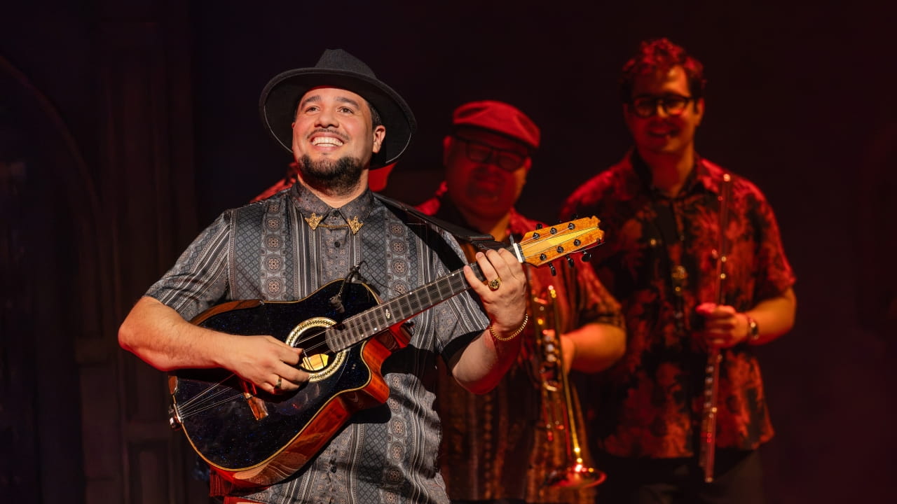 San Miguel Pérez, Roisel Suárez And Joaquín Sosa In The North American Tour Company Of Buena Vista Social Club, Photo By Matthew Murphy