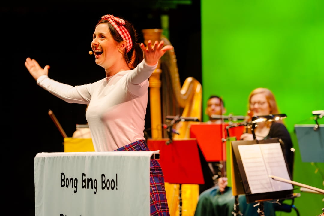 Peppa Pig: My First Concert musicians on stage
