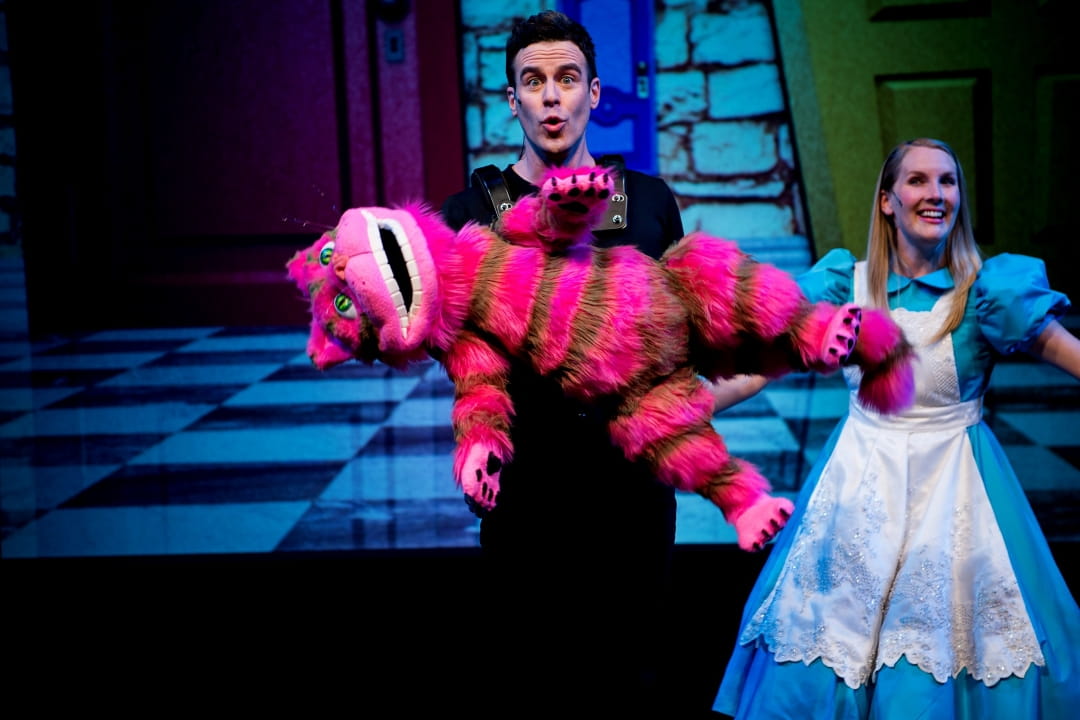 DLUX Puppets’ “Wonderland” - Cheshire and Alice