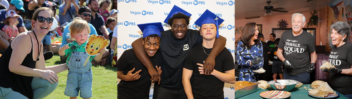 Photos of Families and Friends from Various Vegas PBS Events
