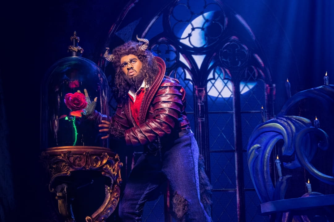Fergie L. Philippe as The Beast in Disney's Beauty And The Beast. Photo By Matthew Murphy. (C) Disney