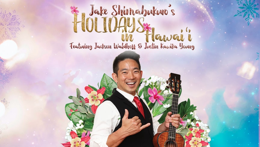 Jake Shimabukuro “Holidays in Hawai’i” Event Image