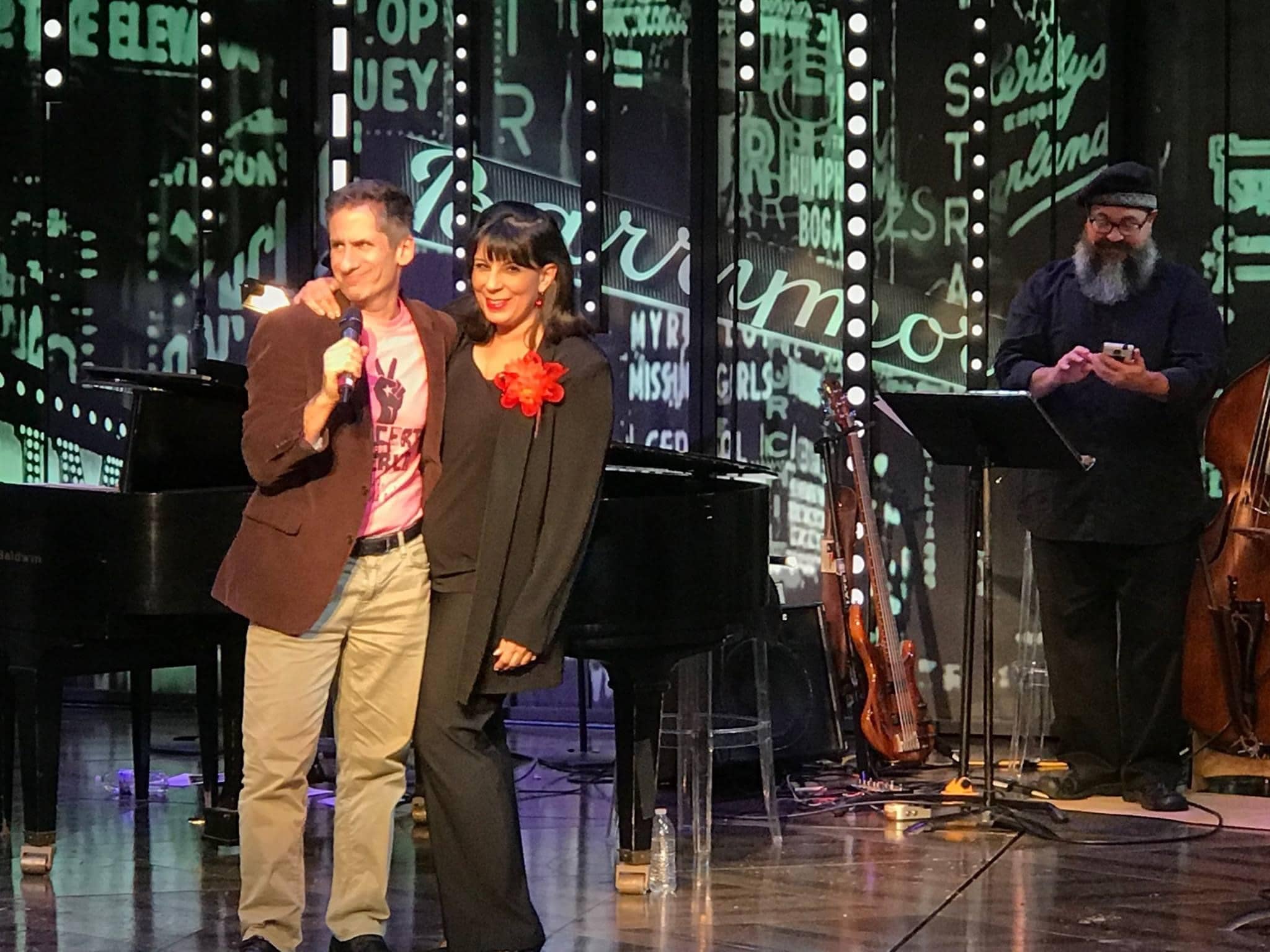 Seth Rudetsky and Christine Pedi