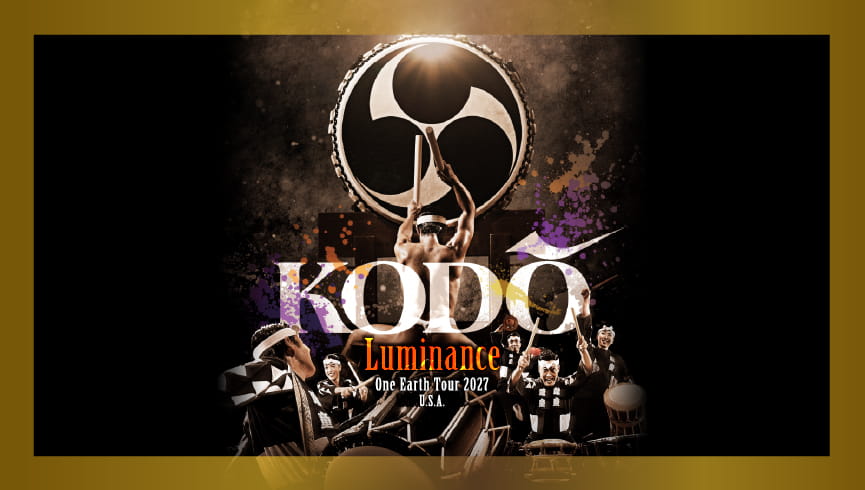 Kodo One Earth Tour 2027: Luminance Event Image