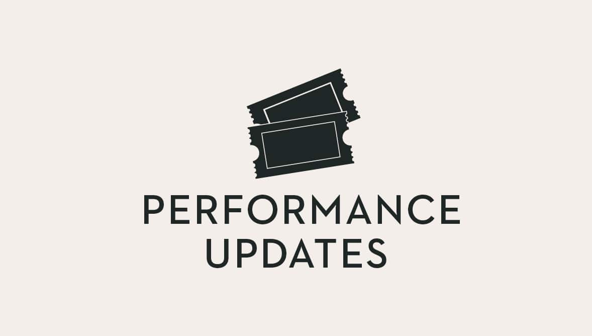 Performance Updates
