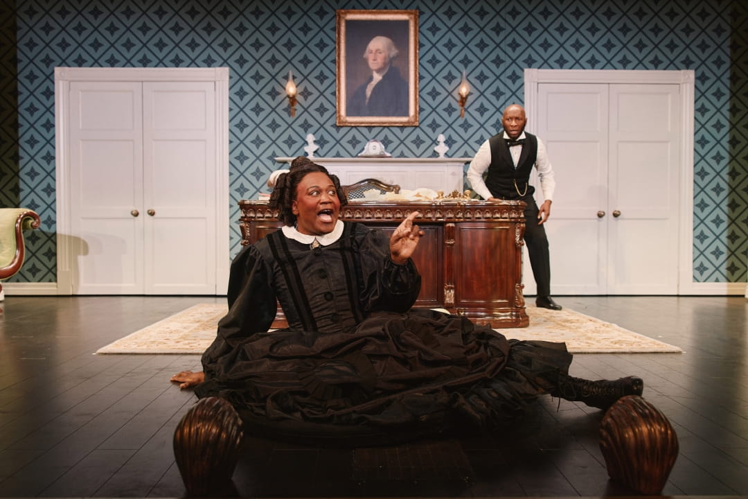 Tituss Burgess And Phillip James Brannon In OH, MARY! On Broadway Photo By Emilio Madrid 4286