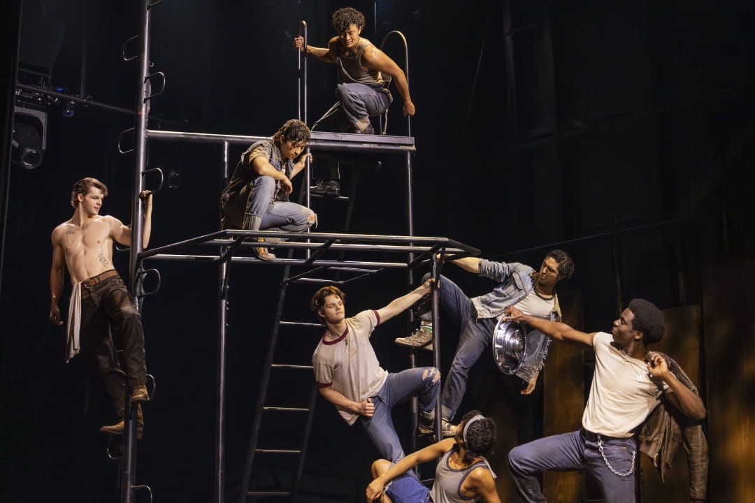 The Outsiders North American Tour Company. Photo by Matthew Murphy