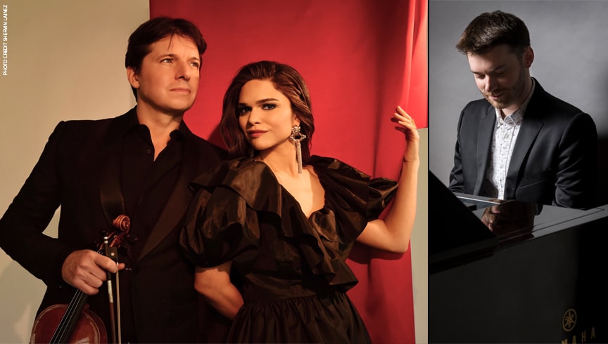 VOICE AND THE VIOLIN with Joshua Bell and Larisa Martínez
 Event Image