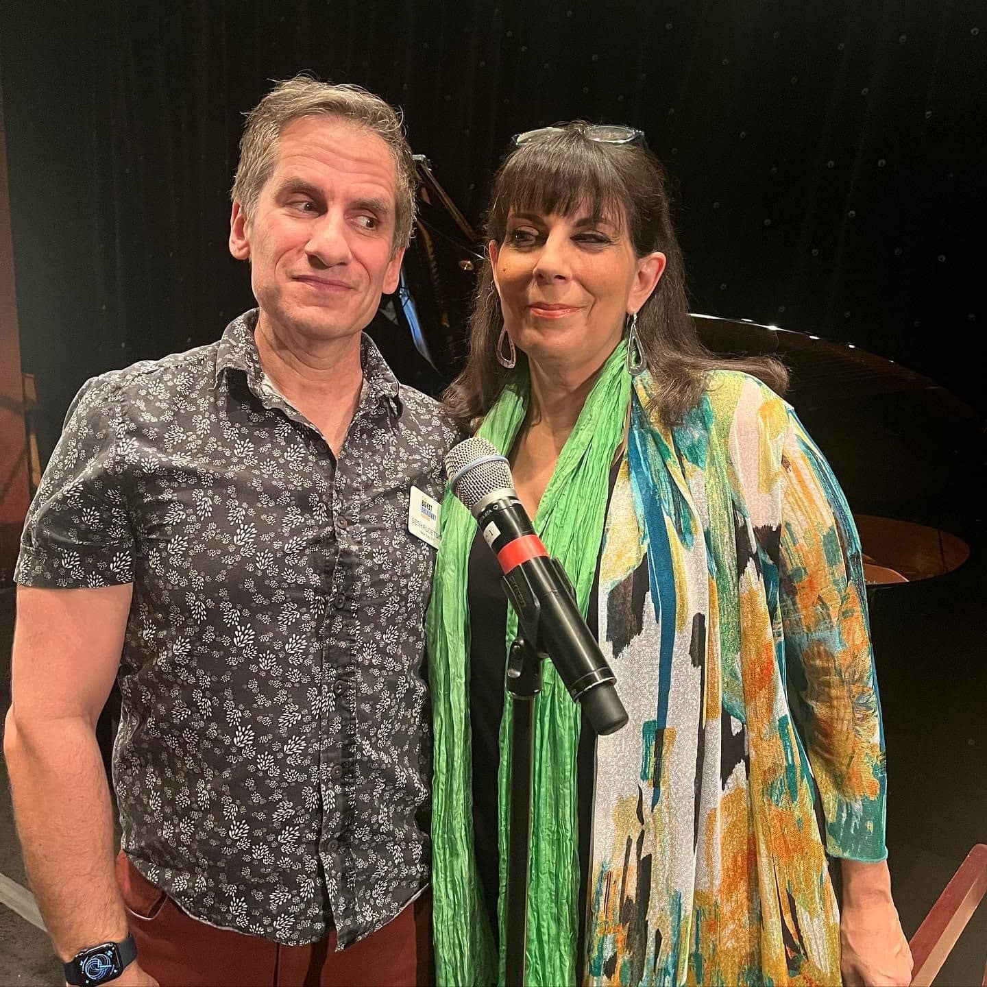Seth Rudetsky and Christine Pedi