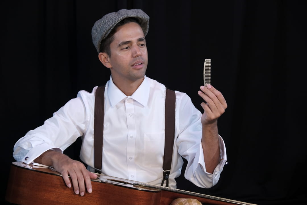 Joseph Kekuku with Comb