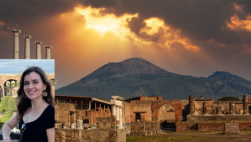 National Geographic Live: Caitie Barrett "The Ghosts of Pompeii" Event Image