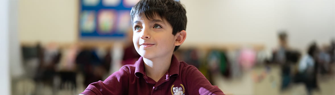 Young Child in Challenger School Image