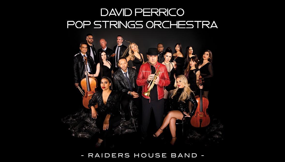 David Perrico’s Pop Strings Orchestra: Christmas Holiday Show featuring the Raiderettes Event Image